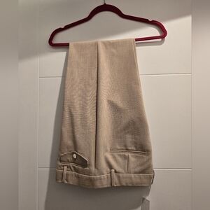 Ann Taylor Size 6 Tan/ Cream Pants